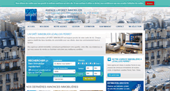 Desktop Screenshot of laforet-levallois.com
